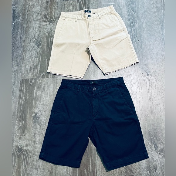 THEORY***Zaine Shorts x2***Navy + Khaki**Size 28 $350